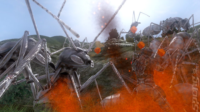 Earth Defense Force 2025 - PS3 Screen