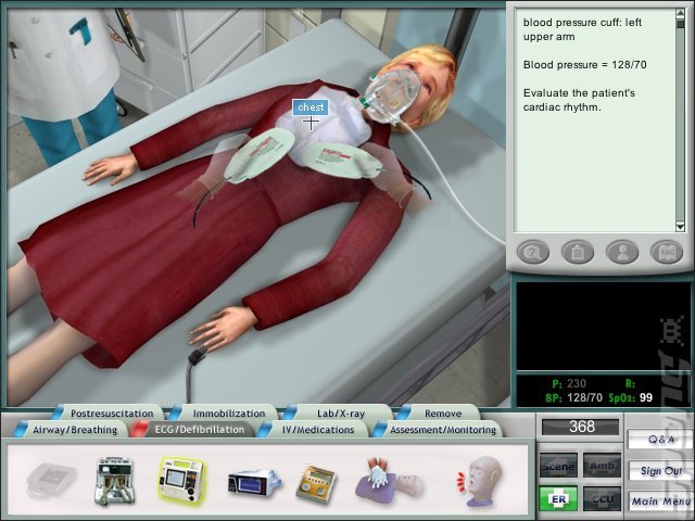 Emergency Room: Heroic Measures - PC Screen