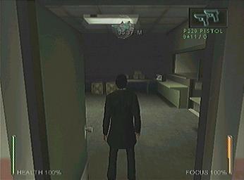 Enter the Matrix - PS2 Screen