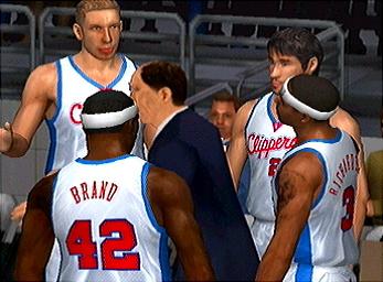 ESPN NBA Basketball - PS2 Screen