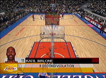 ESPN NBA Basketball - PS2 Screen