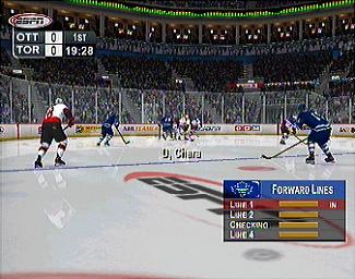 ESPN NHL Hockey - Xbox Screen