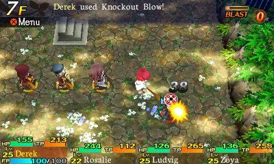 Etrian: Mystery Dungeon - 3DS/2DS Screen