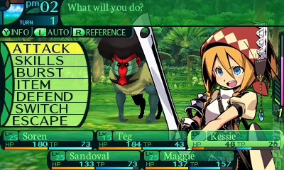 Etrian Odyssey IV: Legends of the Titan - 3DS/2DS Screen