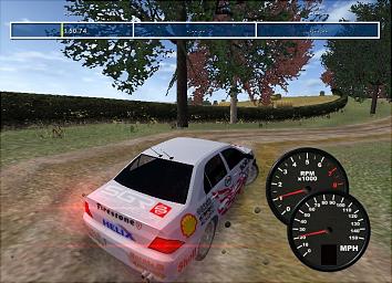 Euro Rally Champion - PS2 Screen