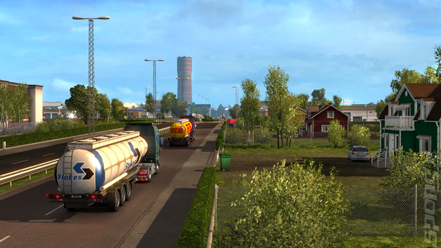 Euro Truck Simulator 2: Scandinavia Add-on - PC Screen