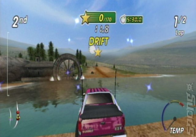 Excite Truck - Wii Screen