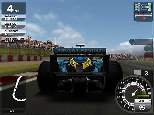 F1 05 - PS2 Screen