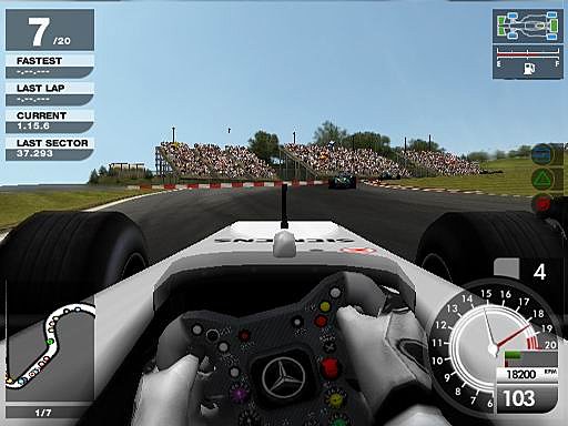 F1 05 - PS2 Screen