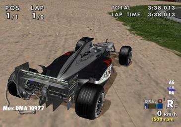 F1 Racing Championship - PS2 Screen