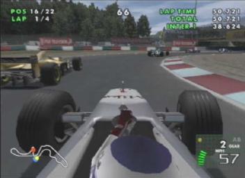 F1 Racing Championship - PS2 Screen