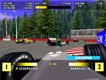 F1 World Grand Prix - PC Screen