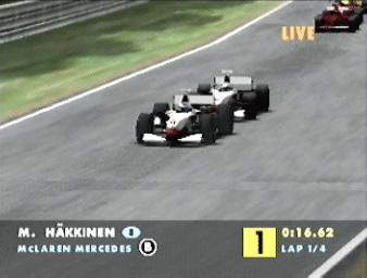 F1 World Grand Prix II - N64 Screen