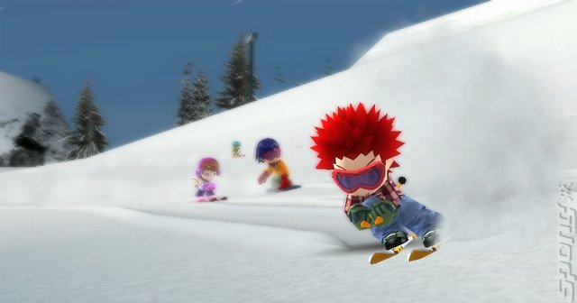 Family Ski & Snowboard - Wii Screen