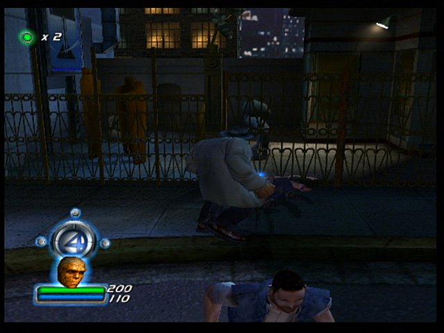 Fantastic 4 - PS2 Screen