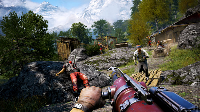 Far Cry Primal and Far Cry 4 - Xbox One Screen