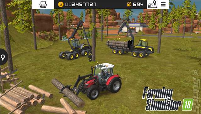 Farming Simulator 18 - PSVita Screen