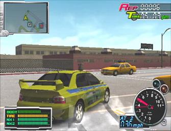 Fast and the Furious, The - PS2 Screen