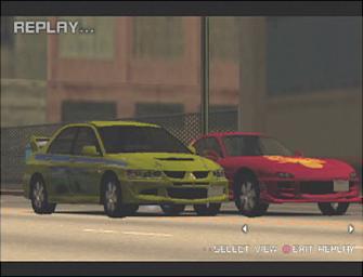 Fast and the Furious, The - PS2 Screen