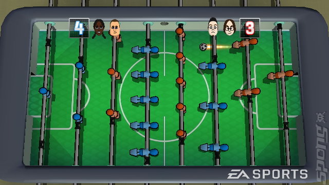 FIFA 08 - Wii Screen