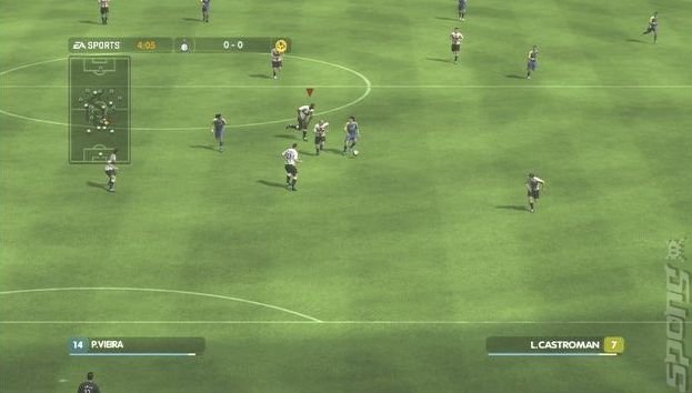 FIFA 08 - Xbox 360 Screen