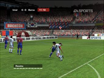 FIFA Football 2004 - PC Screen