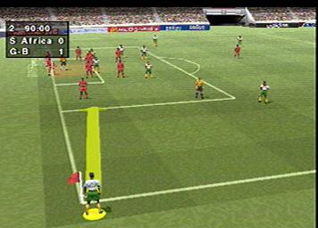 FIFA: Road to World Cup 98 - PlayStation Screen