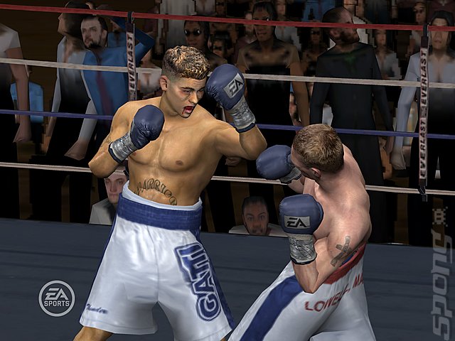 Fight Night Round 3 - PS2 Screen