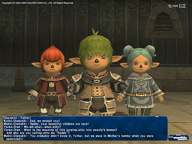 Final Fantasy XI Online - PC Screen
