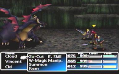 Final Fantasy VII - PlayStation Screen