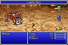 Final Fantasy IV Advance - GBA Screen