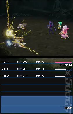 Final Fantasy IV - DS/DSi Screen