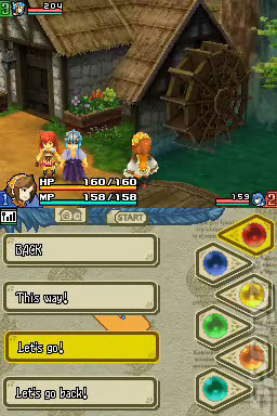 Final Fantasy Crystal Chronicles: Echoes of Time - DS/DSi Screen