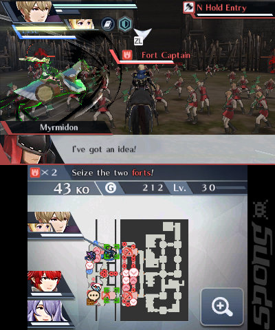 Fire Emblem Warriors - New 3DS Screen