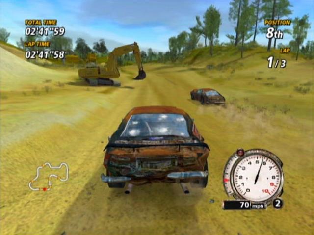 FlatOut - Xbox Screen