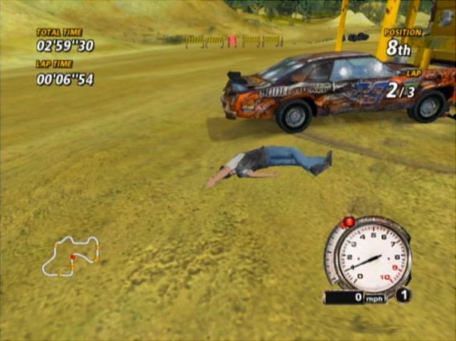 FlatOut - Xbox Screen