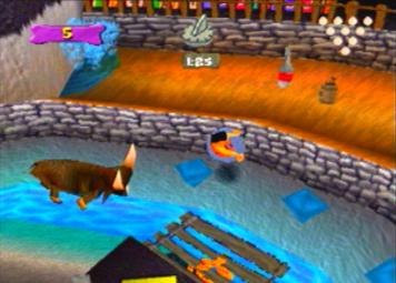 Flintstones Bedrock Bowling - PlayStation Screen