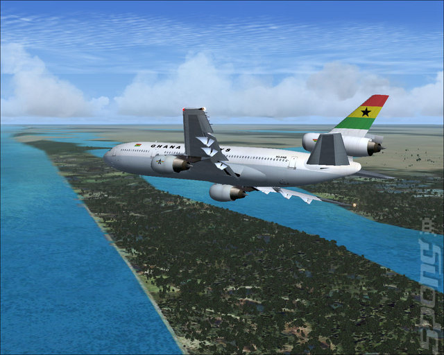 Fly To Africa - PC Screen