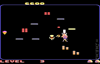 Food Fight - Atari 7800 Screen