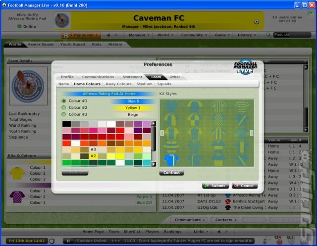 Miles Jacobson and Oliver Collyer: Football Manager Live Editorial image
