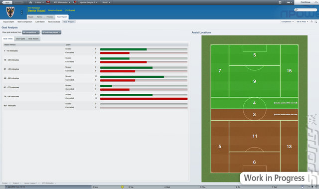 Football Manager 2012 - PC Screen