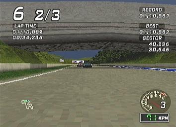 Ford Racing - PlayStation Screen