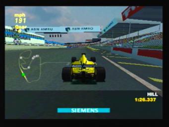 Formula One 99 - PlayStation Screen