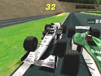 Formula One Arcade - PlayStation Screen