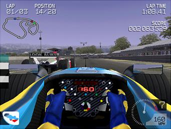 Formula One 2003 - PS2 Screen