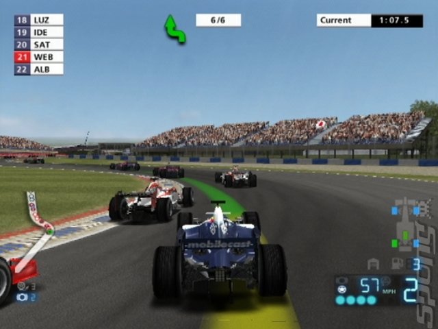 F1 06 - PS2 Screen