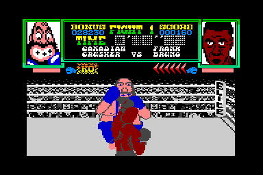 Frank Bruno's Boxing - C64 Screen