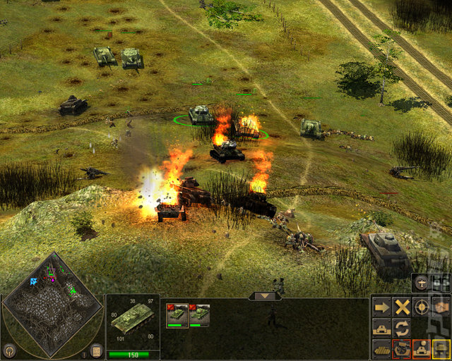 Frontline: Fields of Thunder - PC Screen