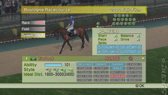 G1 Jockey 4 2008 - PS3 Screen