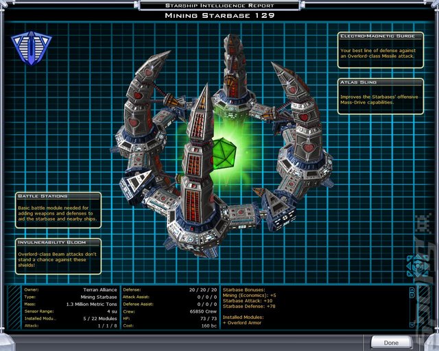 Galactic Civilizations II: Endless Universe - PC Screen